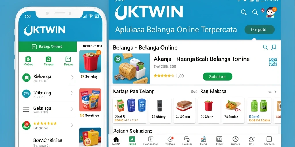 Tampilan antarmuka aplikasi JKTWIN yang menarik dan fungsional.