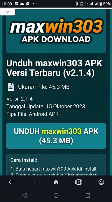 Unduh dan Instal APK maxwin303 untuk Android di Indonesia