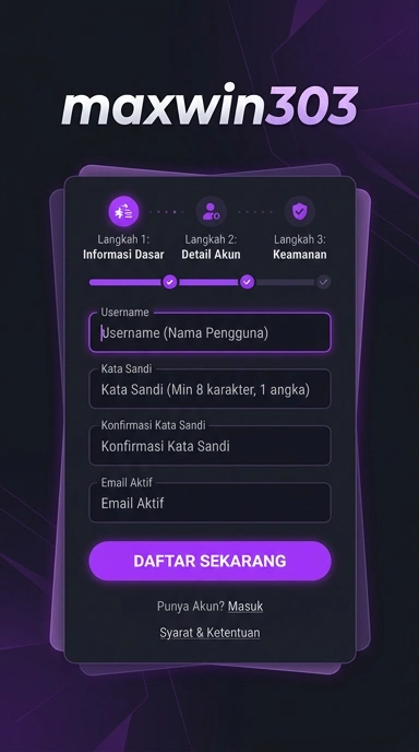 Daftar Akun Maxwin303 untuk Pengguna Android